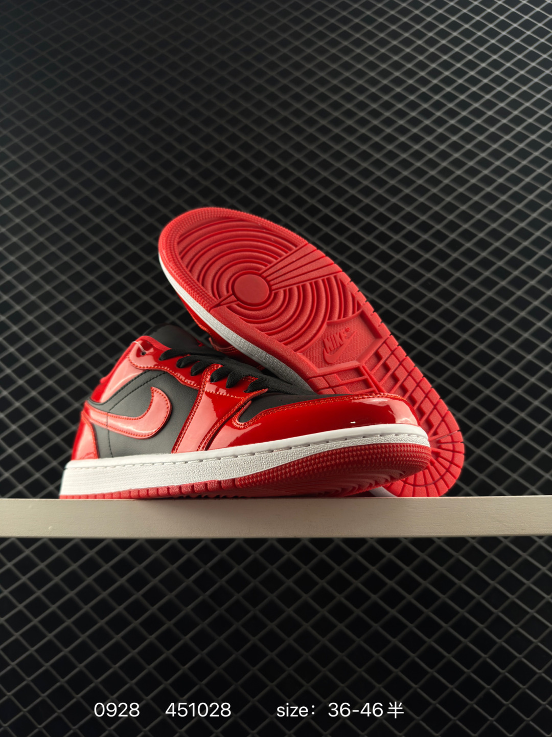 Nike Air Jordan 1 Low OG SP”Black/Red“